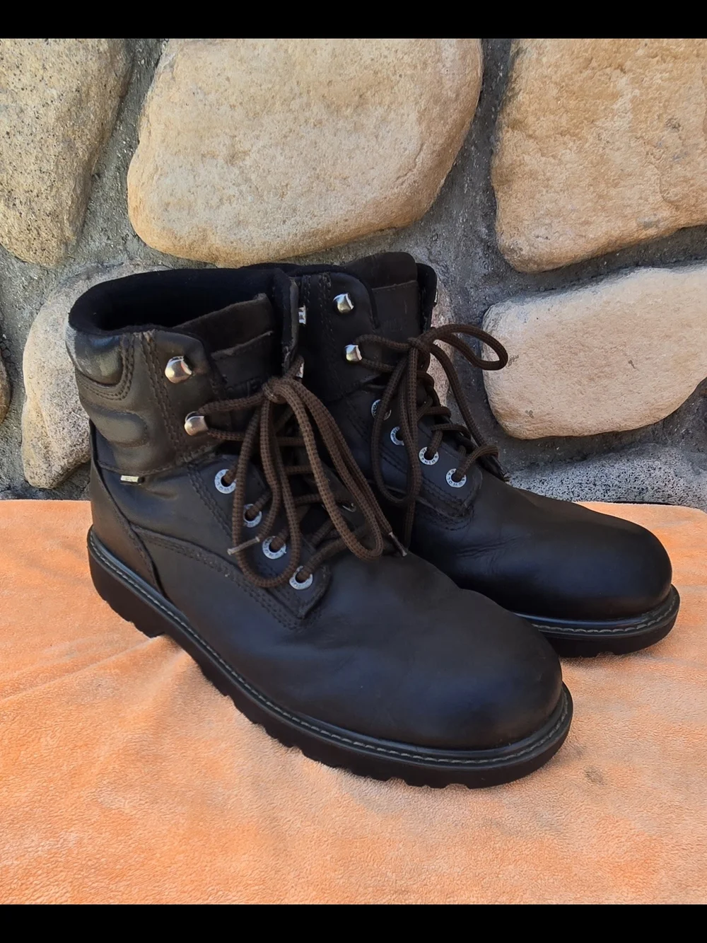 Wolverine Floorhand W10643 Waterproof Leather Work Boots Men’s 12M Brown.